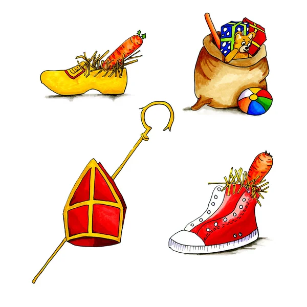 depositphotos_88558742-stock-illustration-dutch-sinterklaas-objects